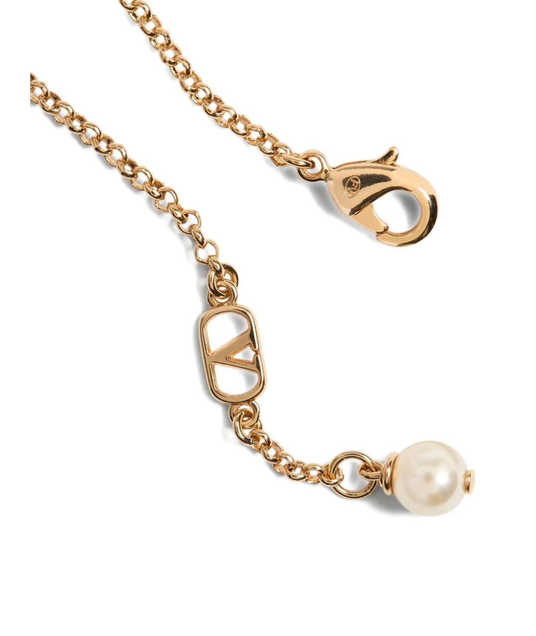 VALENTINO Золотой металлический браслет, фото 3