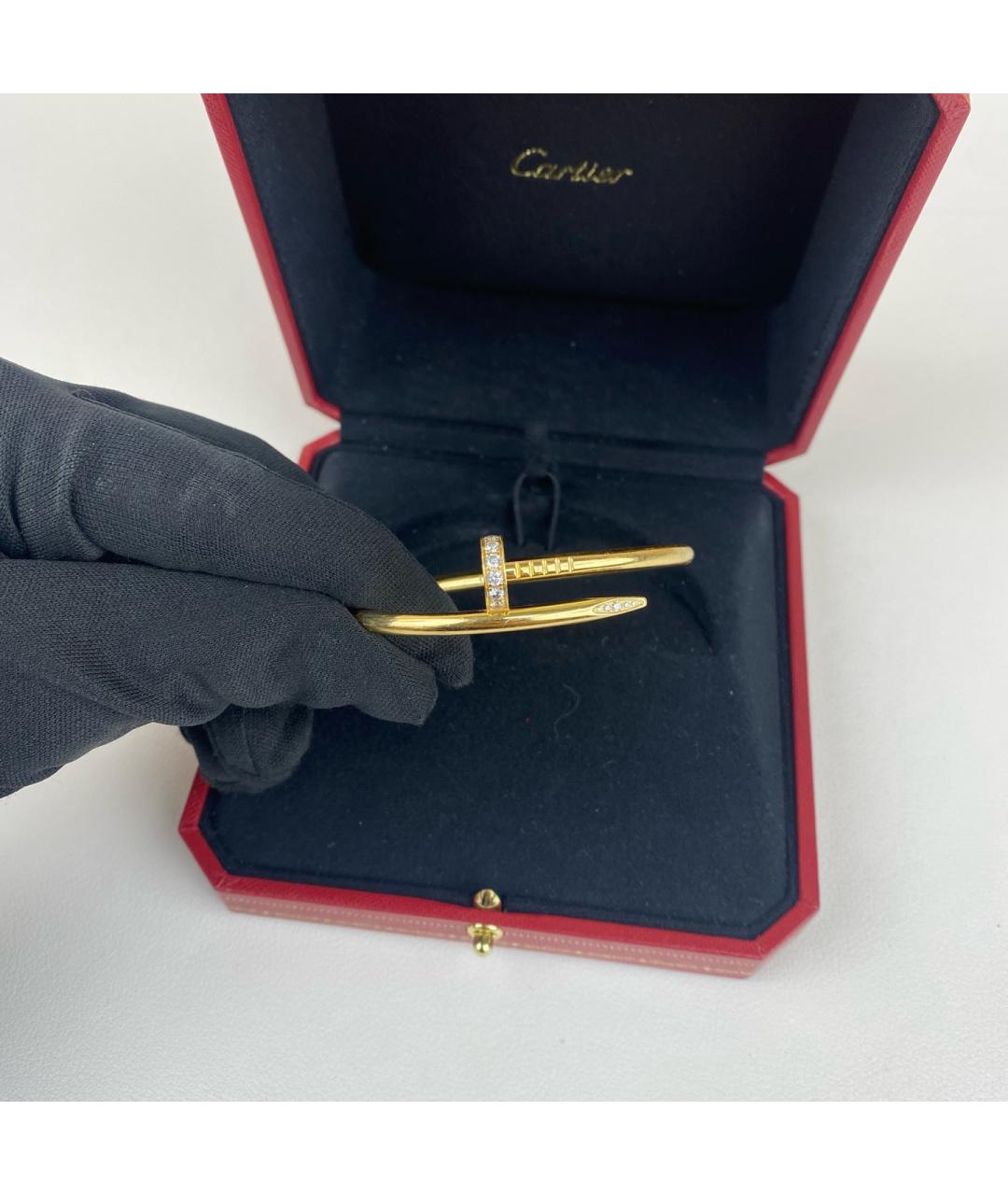 CARTIER Золотой браслет из желтого золота, фото 4