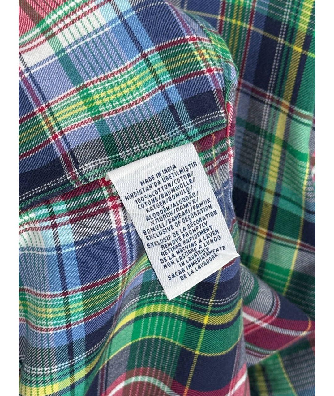 POLO RALPH LAUREN Мульти хлопковая кэжуал рубашка, фото 5