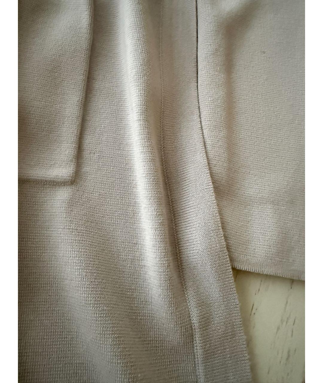 MAX MARA Серый шерстяной кардиган, фото 8