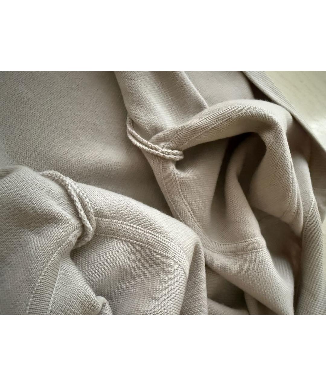 MAX MARA Серый шерстяной кардиган, фото 6