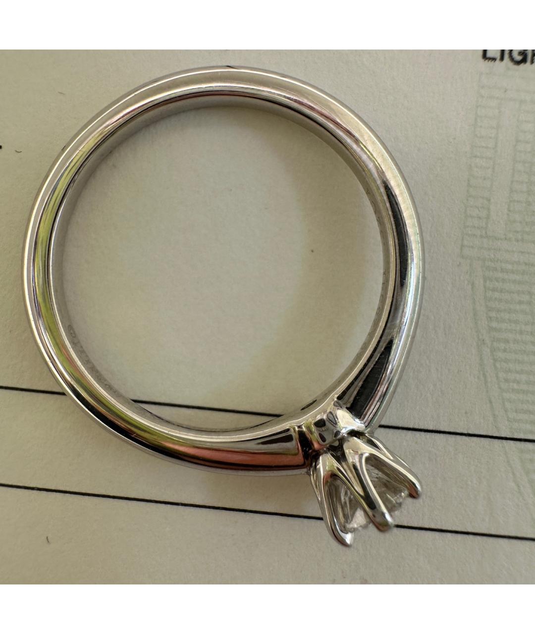 TIFFANY&CO Серебряное платиновое кольцо, фото 7