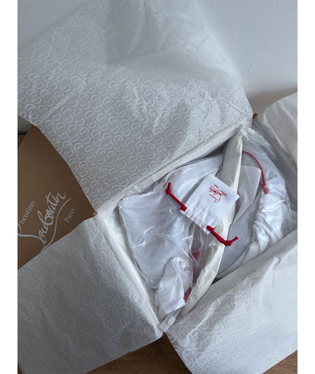 CHRISTIAN LOUBOUTIN Черные туфли из лакированной кожи, фото 6