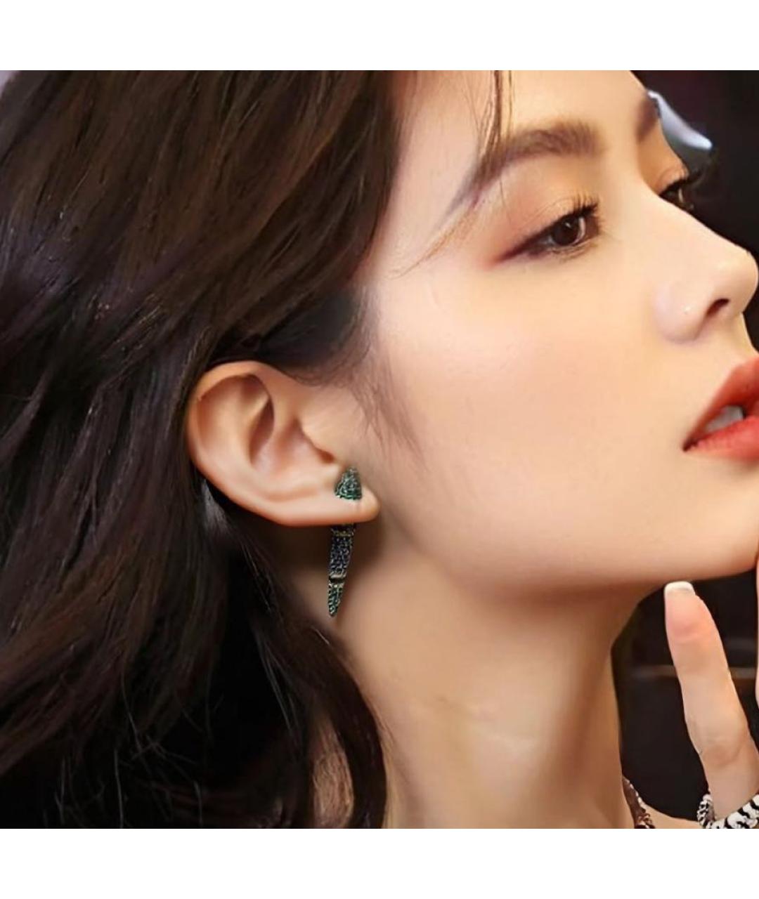 APM Monaco Зеленые серьги, фото 4