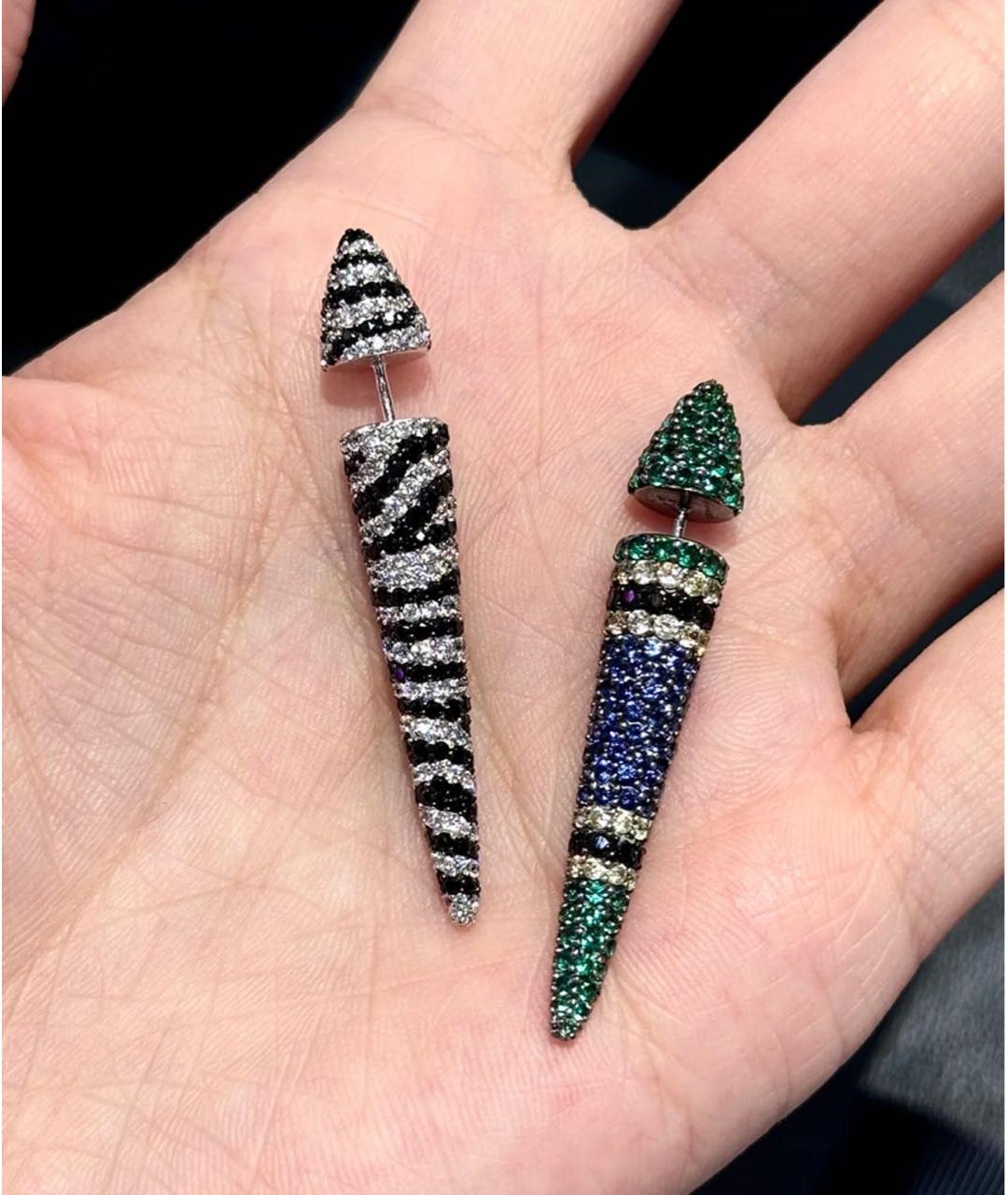 APM Monaco Зеленые серьги, фото 7