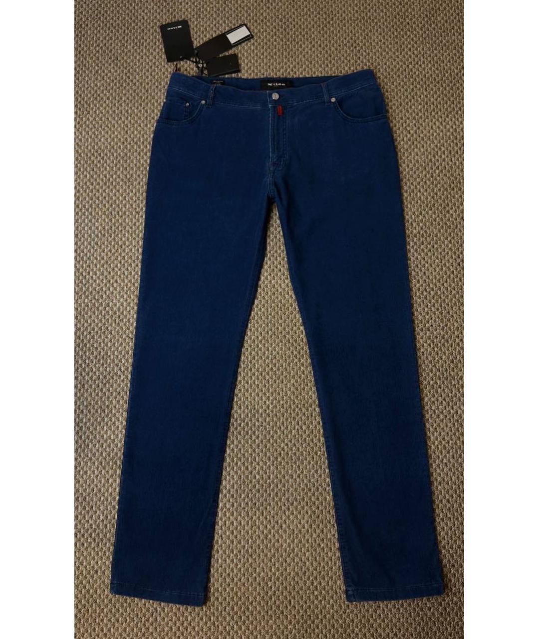 KITON Синие джинсы, фото 4