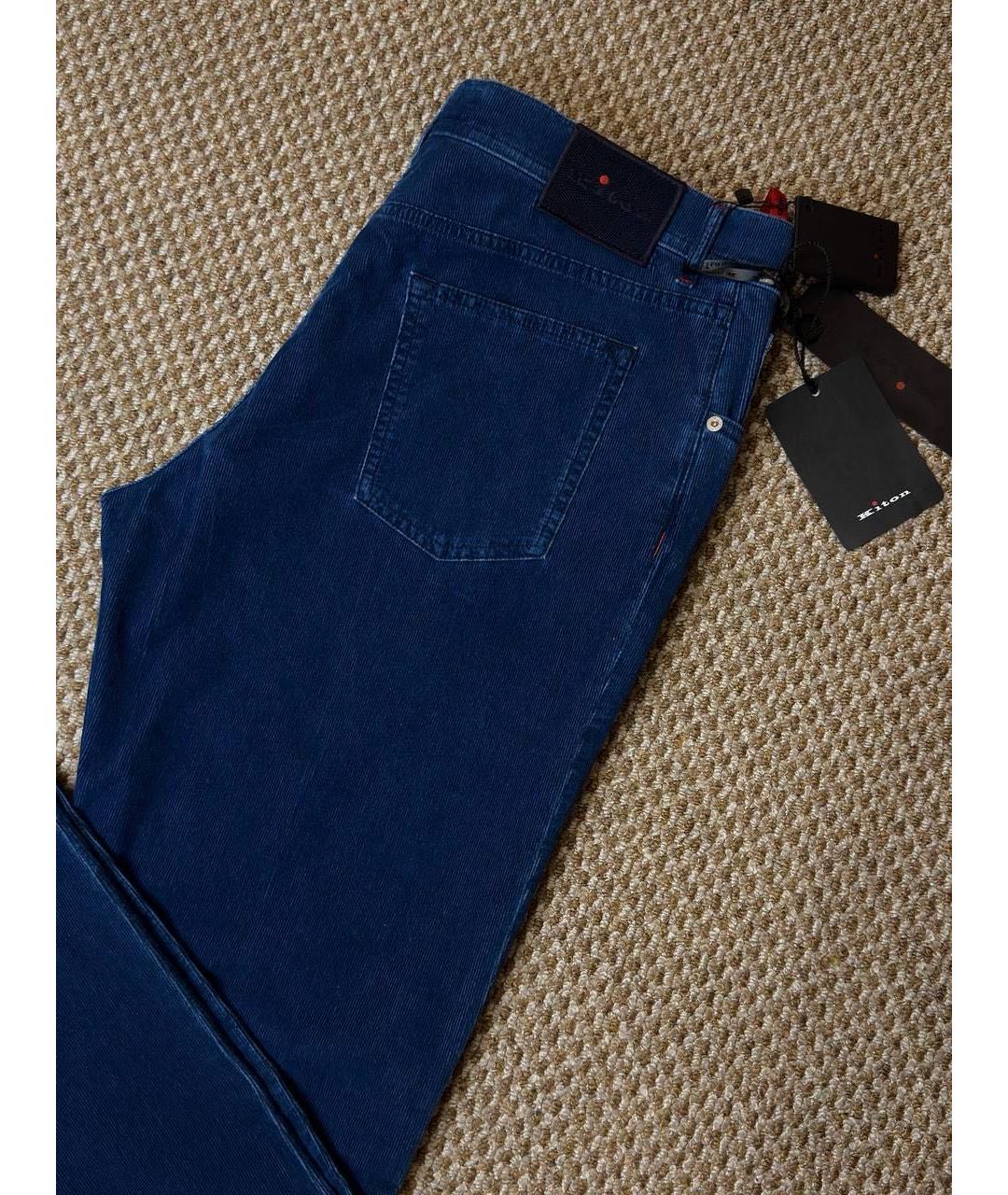 KITON Синие джинсы, фото 3