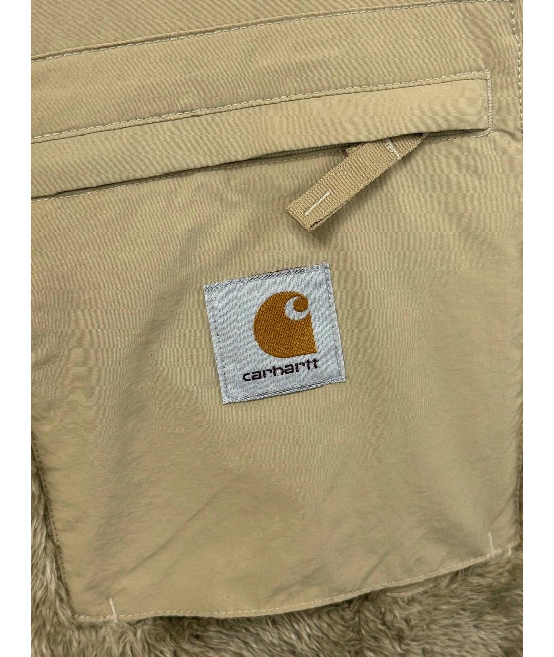CARHARTT WIP Бежевая полиэстеровая куртка, фото 4