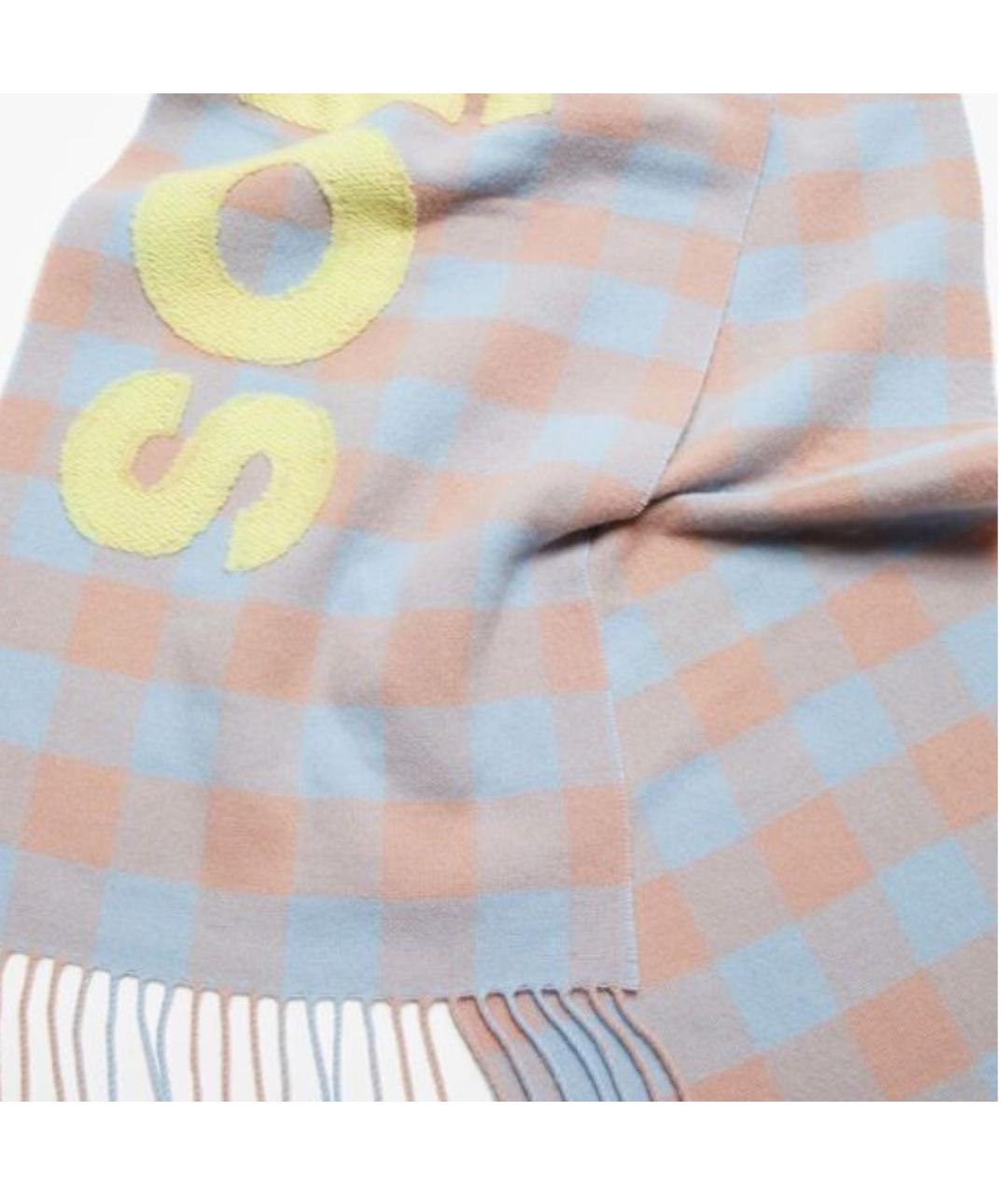 ACNE STUDIOS Мульти шерстяной шарф, фото 2