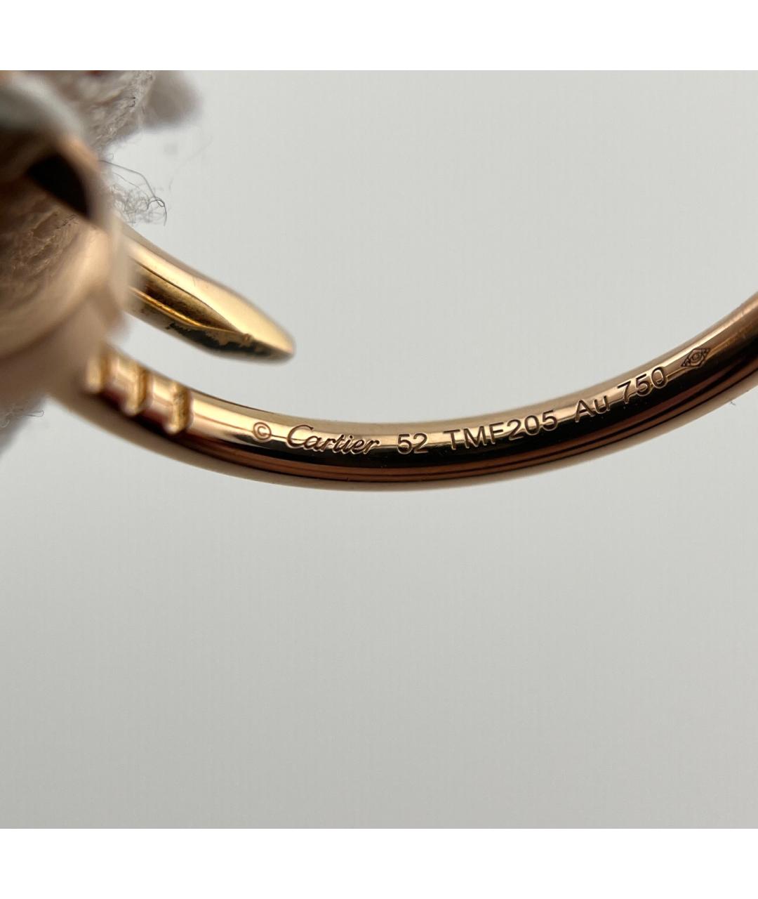 CARTIER Золотое кольцо из розового золота, фото 7