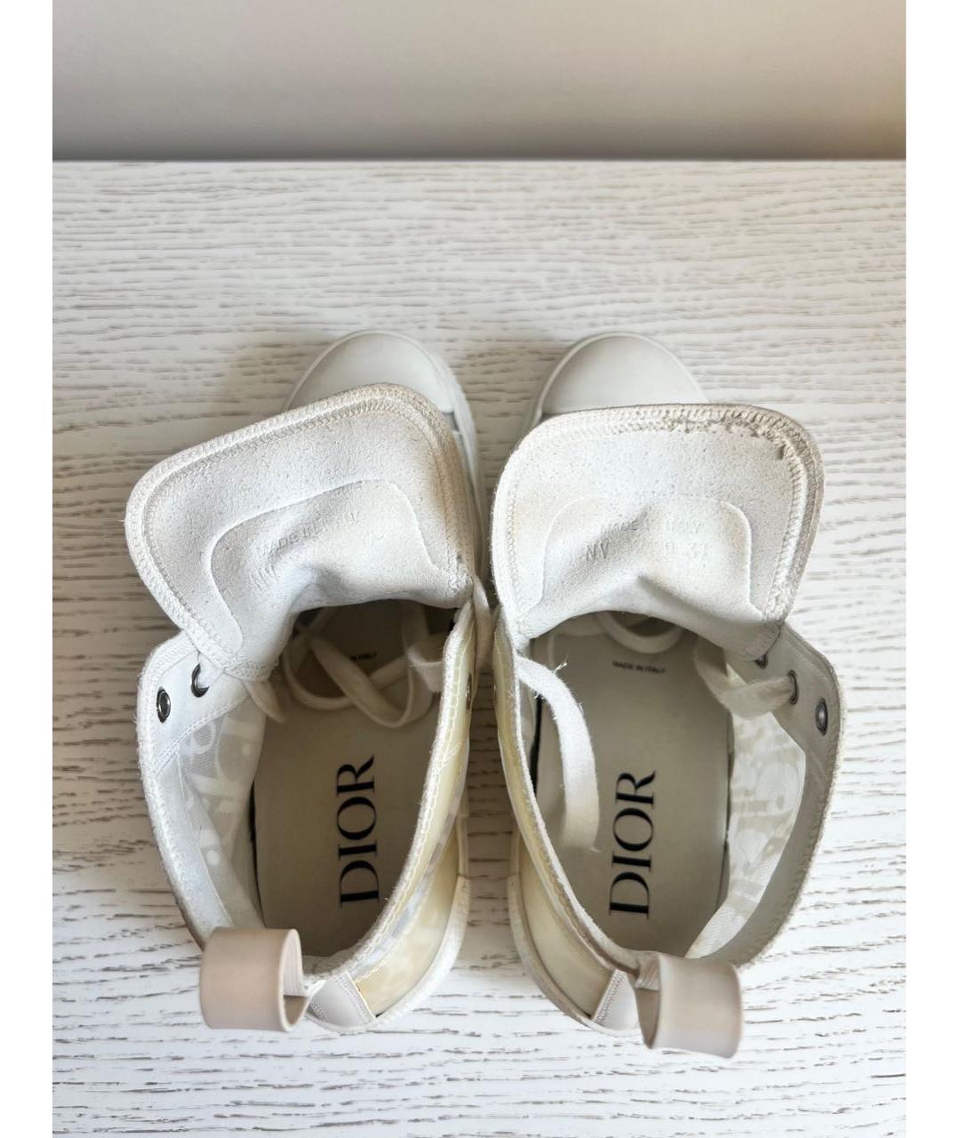 CHRISTIAN DIOR Бежевые кеды, фото 5