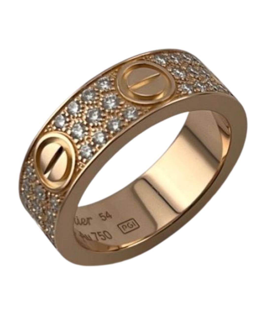 CARTIER Золотое кольцо из розового золота, фото 1