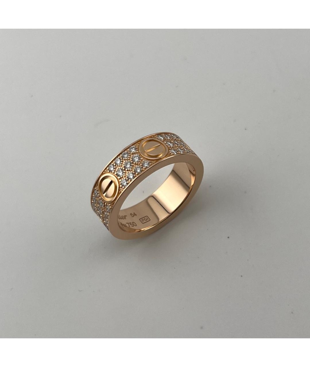 CARTIER Золотое кольцо из розового золота, фото 9