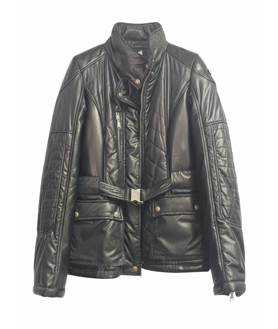 JOHN RICHMOND Черная полиэстеровая куртка, фото 1