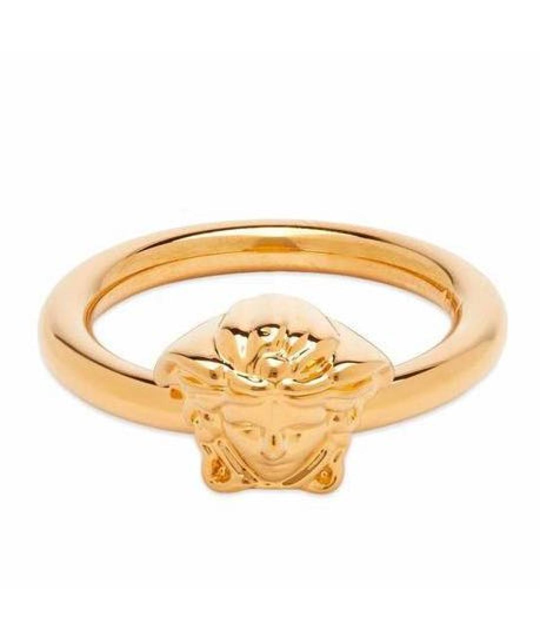 VERSACE Золотое металлическое кольцо, фото 7