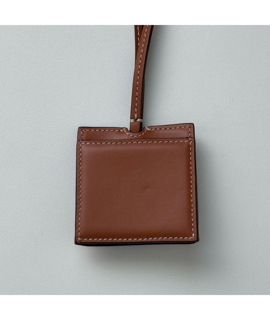 JACQUEMUS Коричневый брелок, фото 4