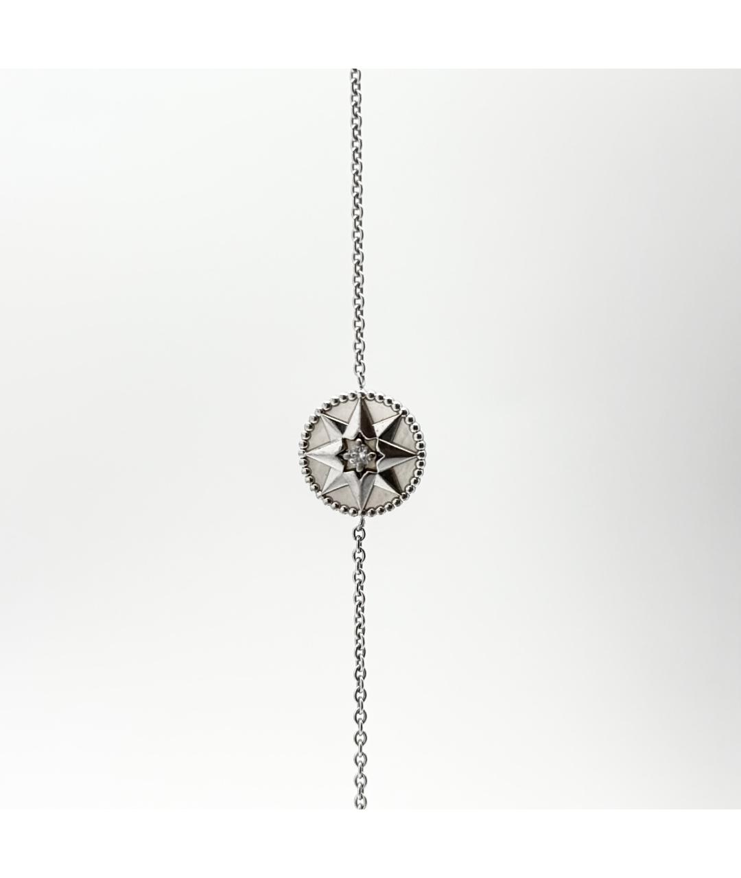 CHRISTIAN DIOR Серебрянный браслет из белого золота, фото 6