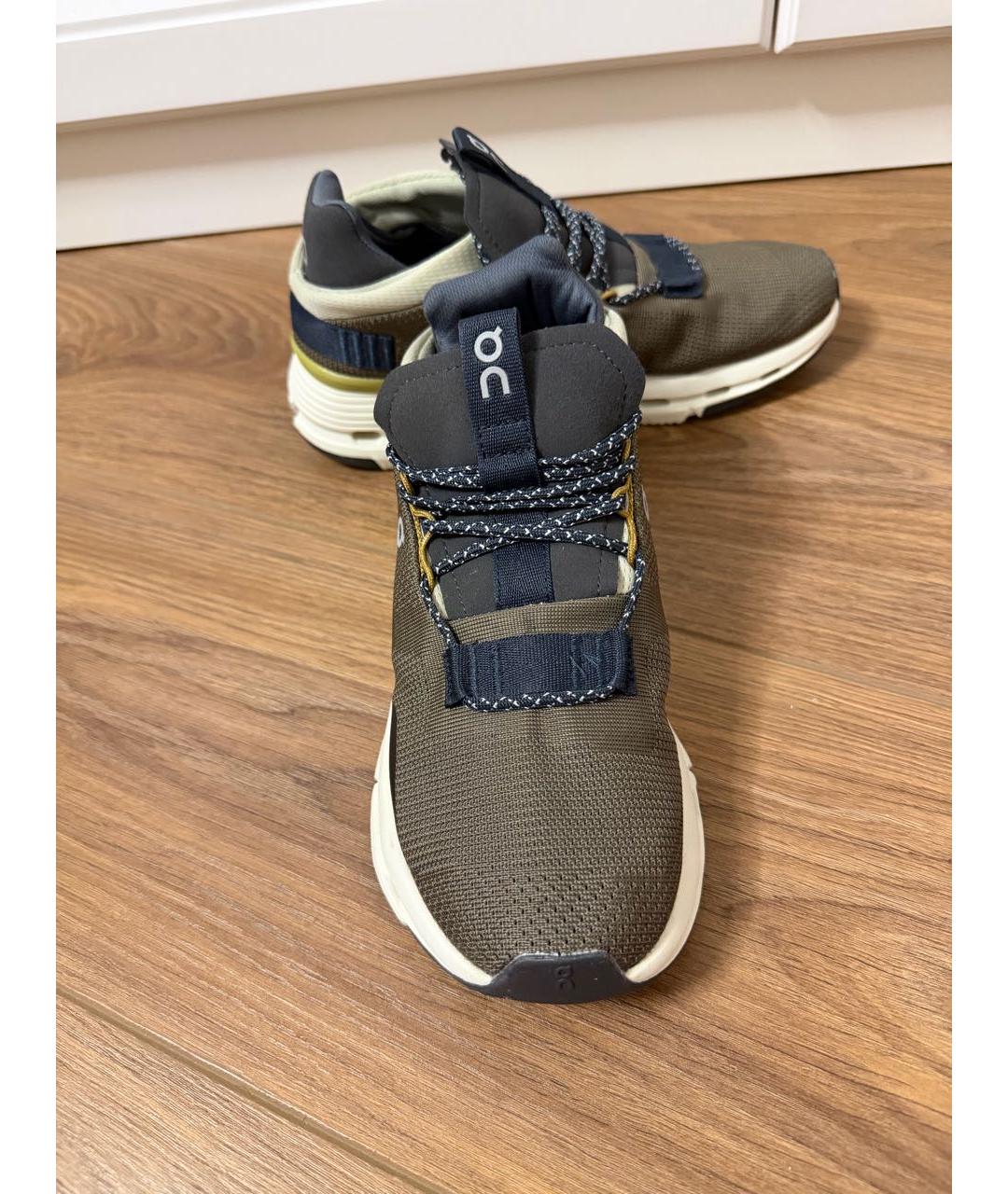 ON Хаки текстильные кроссовки, фото 6