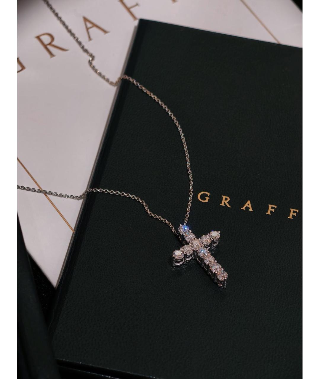 GRAFF Серебряное колье из белого золота, фото 9