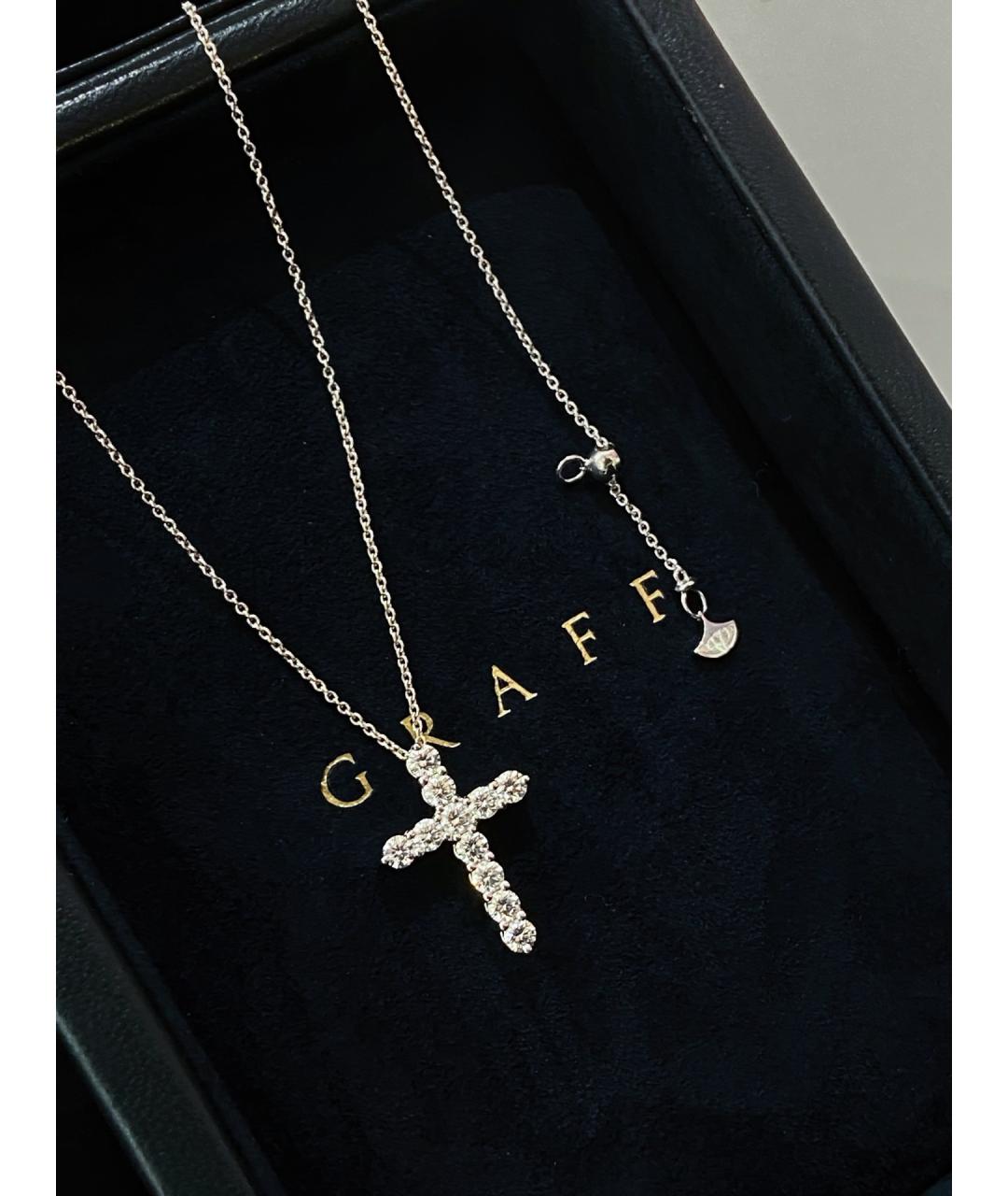 GRAFF Серебряное колье из белого золота, фото 2