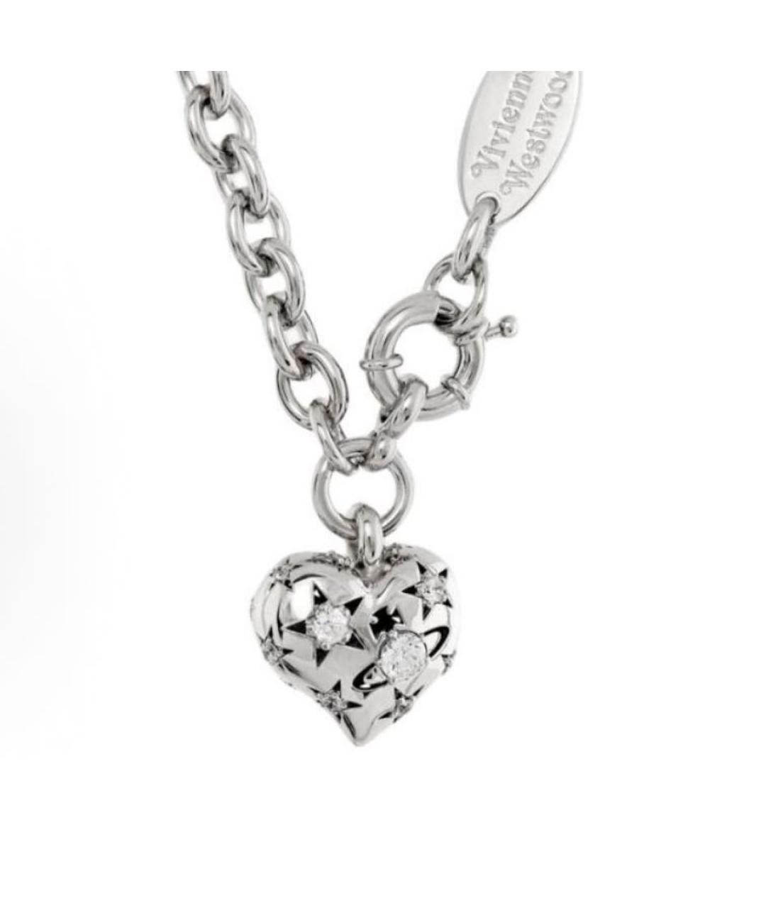 VIVIENNE WESTWOOD Серебряное латунное колье, фото 2