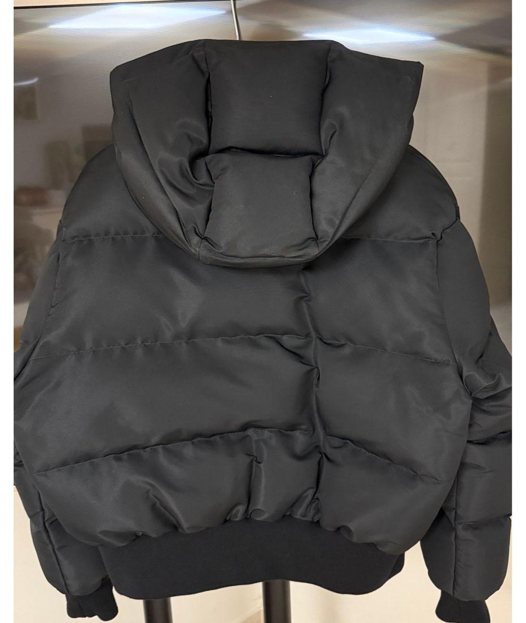 ALEXANDER MCQUEEN Черный полиамидовый пуховик, фото 2