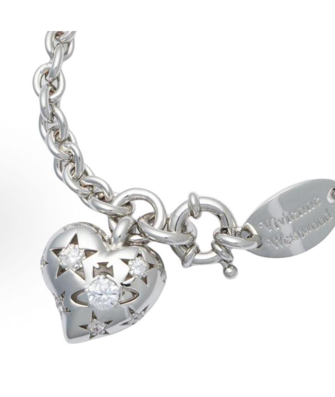 VIVIENNE WESTWOOD Серебрянный латунный браслет, фото 2