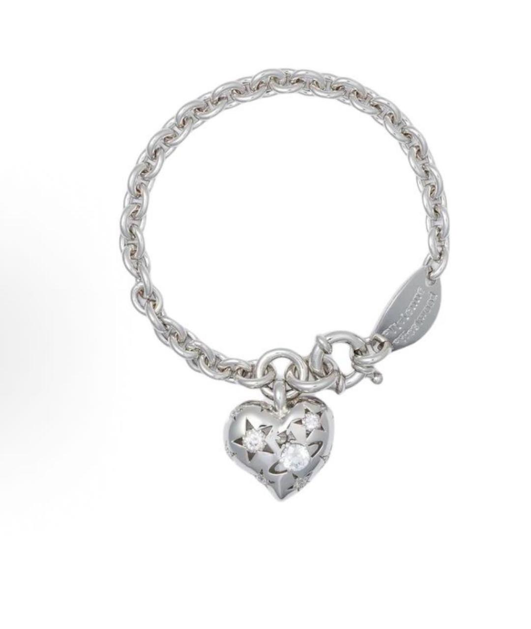 VIVIENNE WESTWOOD Серебрянный латунный браслет, фото 8