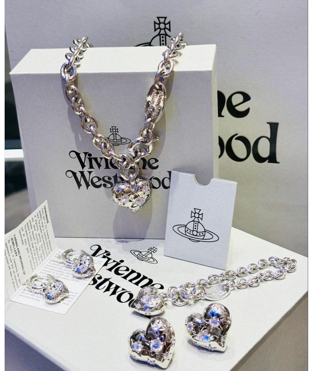 VIVIENNE WESTWOOD Серебрянный латунный браслет, фото 7