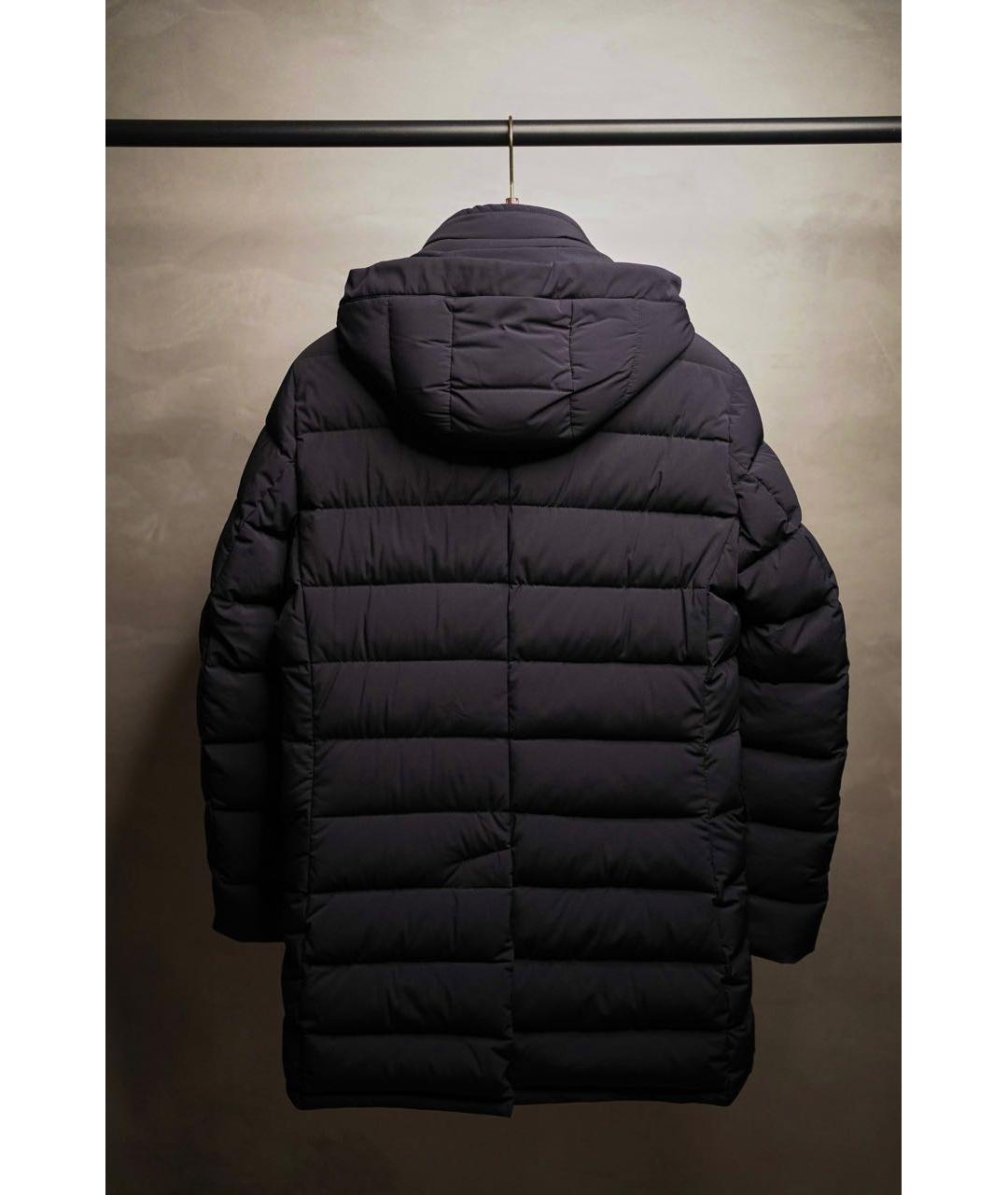 MOORER Темно-синий полиамидовый пуховик, фото 2