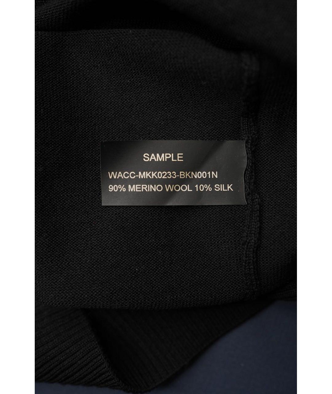 BILLIONAIRE Черный шерстяной джемпер / свитер, фото 7