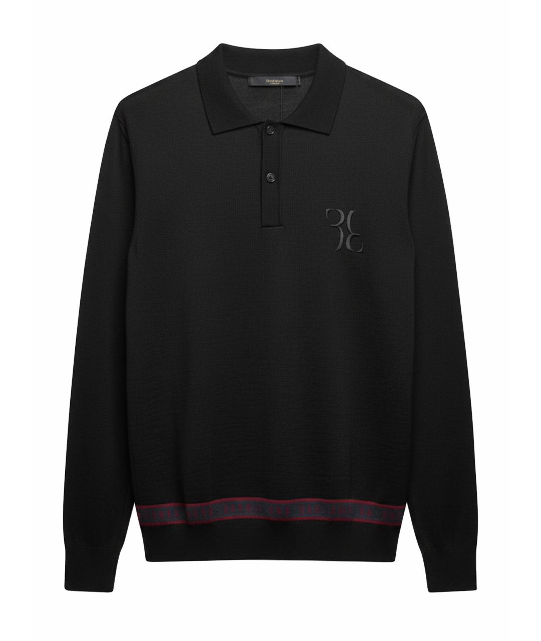 BILLIONAIRE Черный шерстяной джемпер / свитер, фото 1