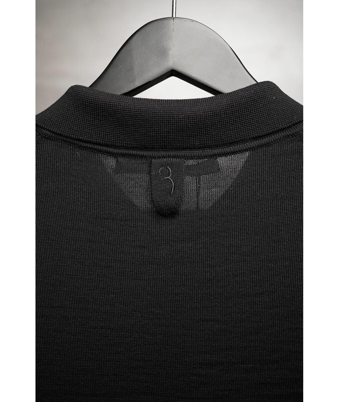 BILLIONAIRE Черный шерстяной джемпер / свитер, фото 4