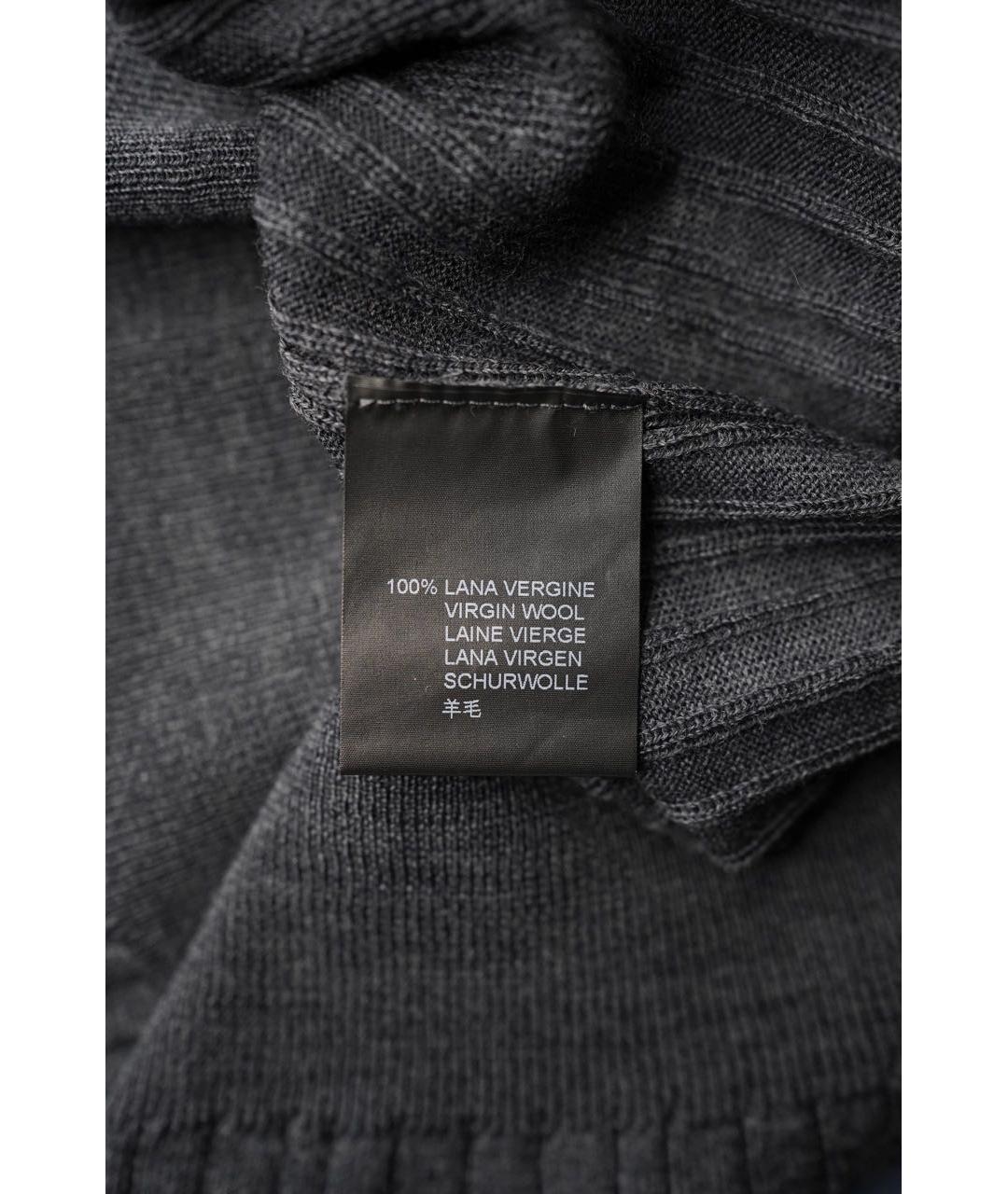 CORNELIANI Серая шерстяная водолазка, фото 7