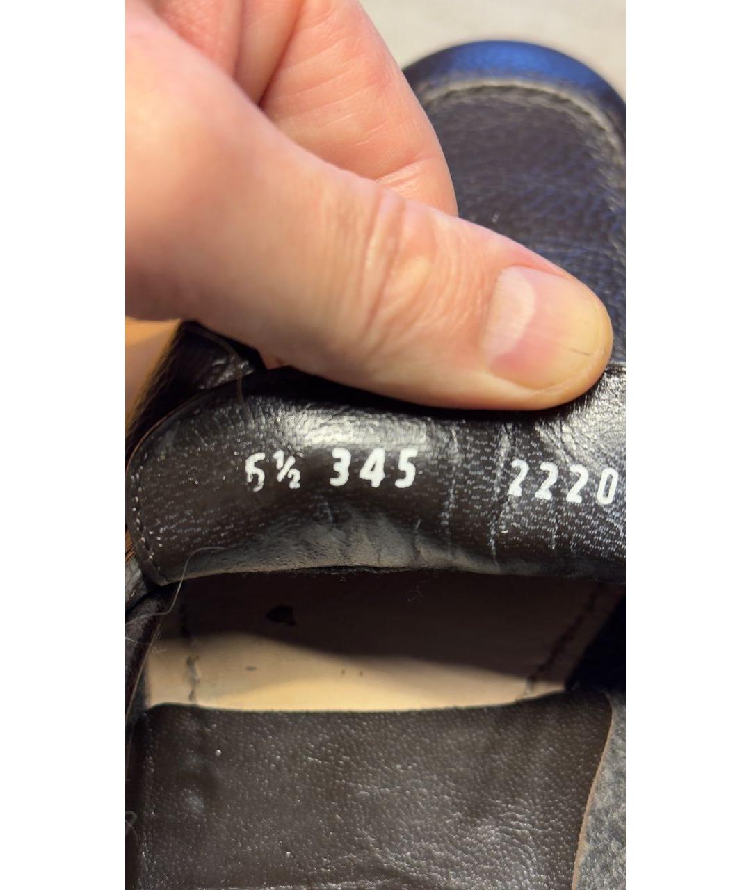 BARRETT Коричневые кожаные лоферы, фото 5