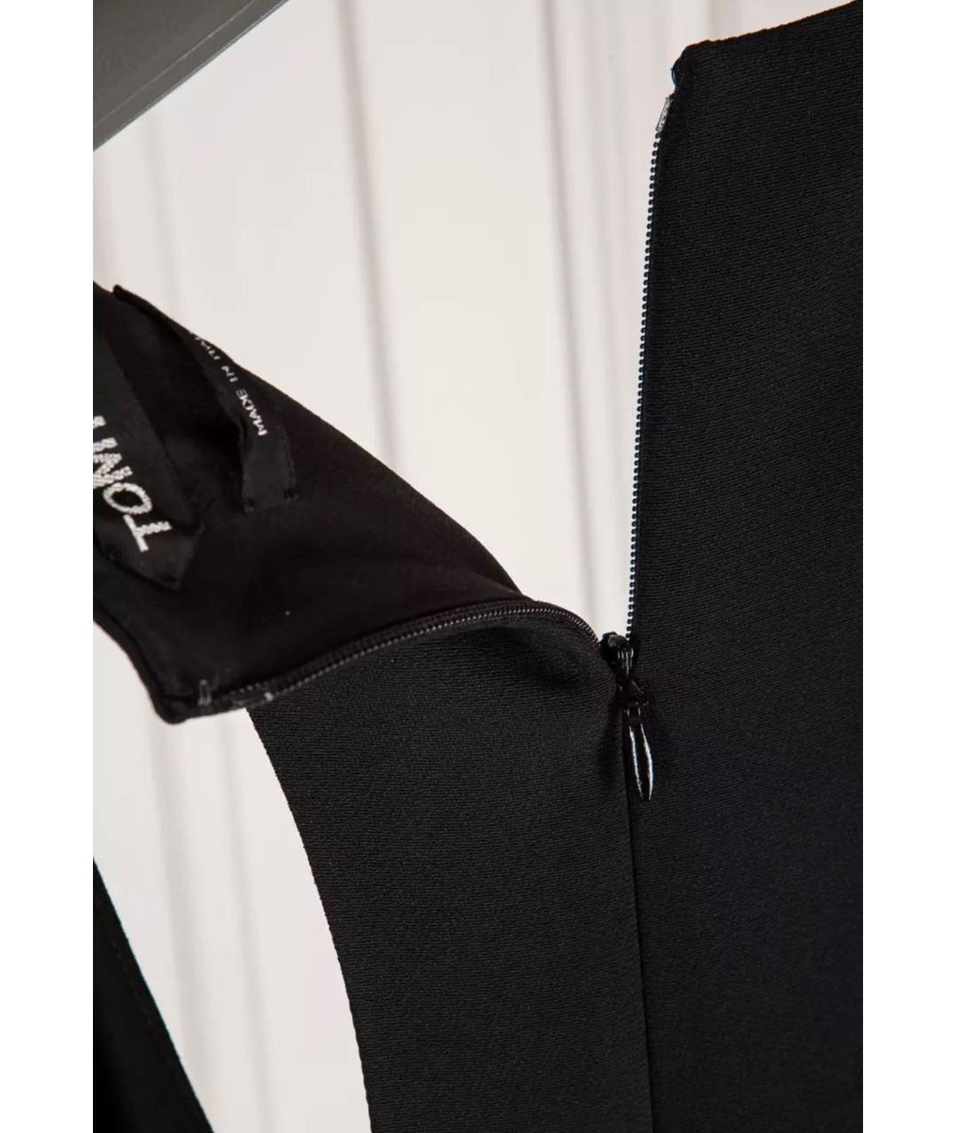 TOM FORD Черный креповый комбинезон, фото 3