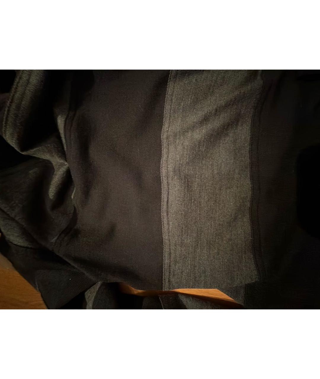 LANVIN Серое вискозное повседневное платье, фото 4