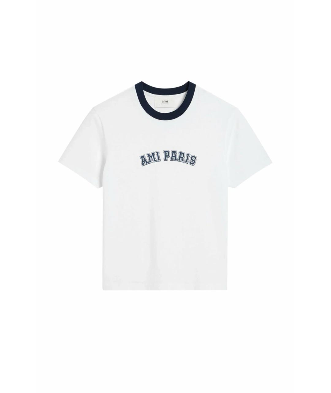 Ami Paris Белая футболка, фото 1