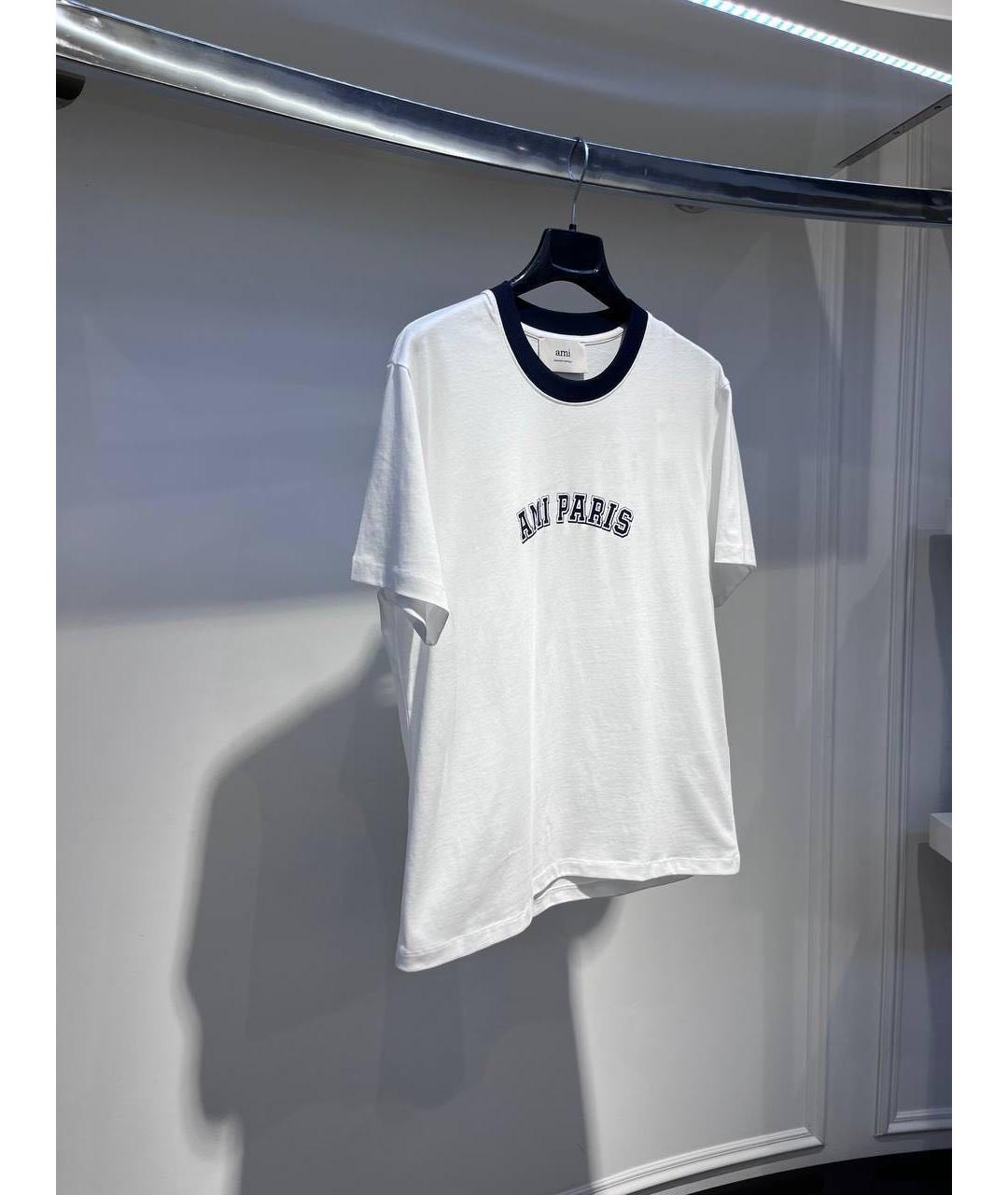 Ami Paris Белая футболка, фото 3