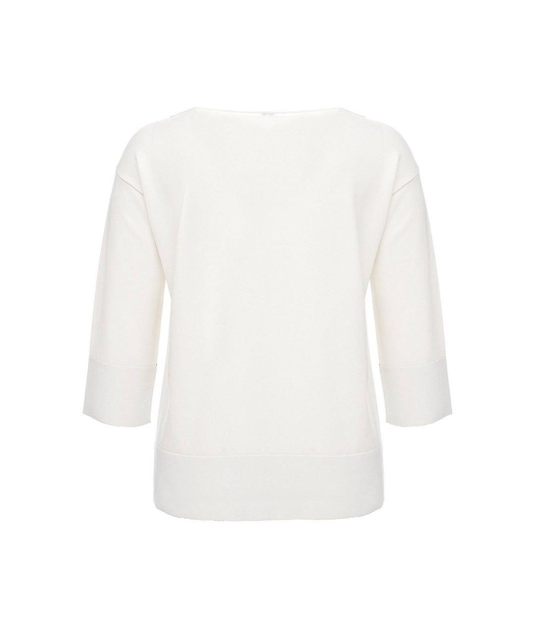 LIVIANA CONTI Бежевый вискозный джемпер / свитер, фото 2