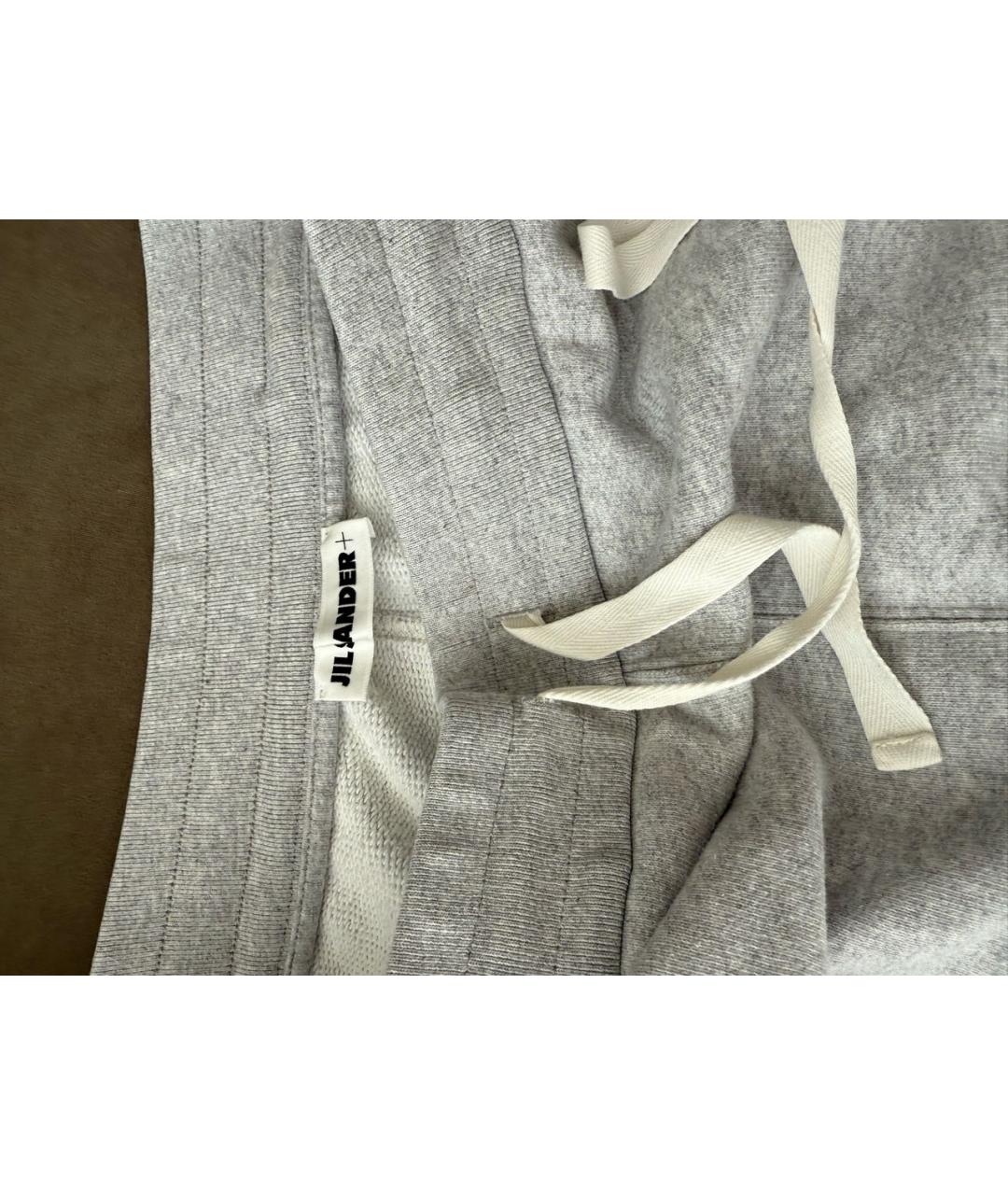 JIL SANDER Серый хлопковый спортивные костюмы, фото 2