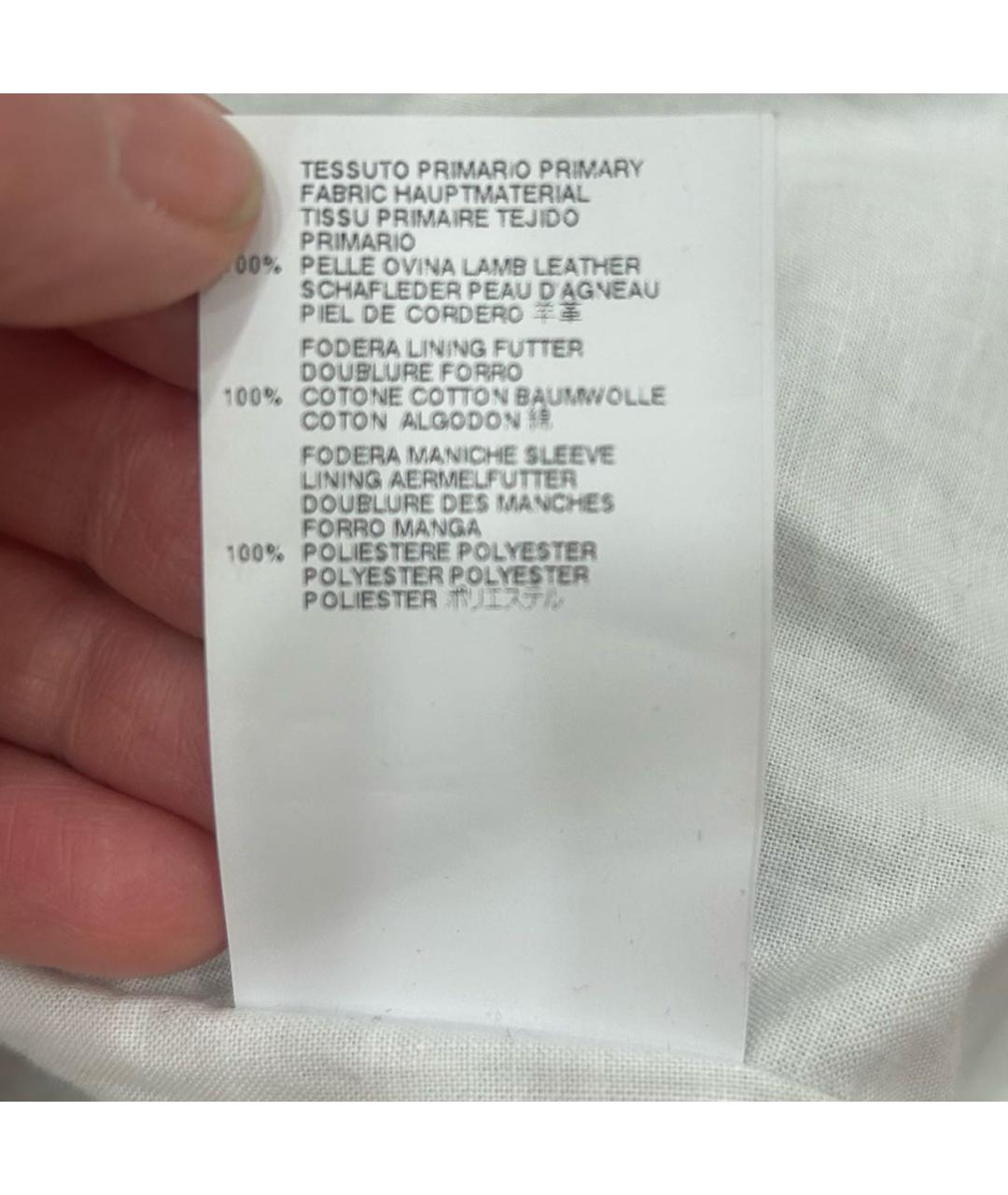 DSQUARED2 Черная кожаная куртка, фото 5