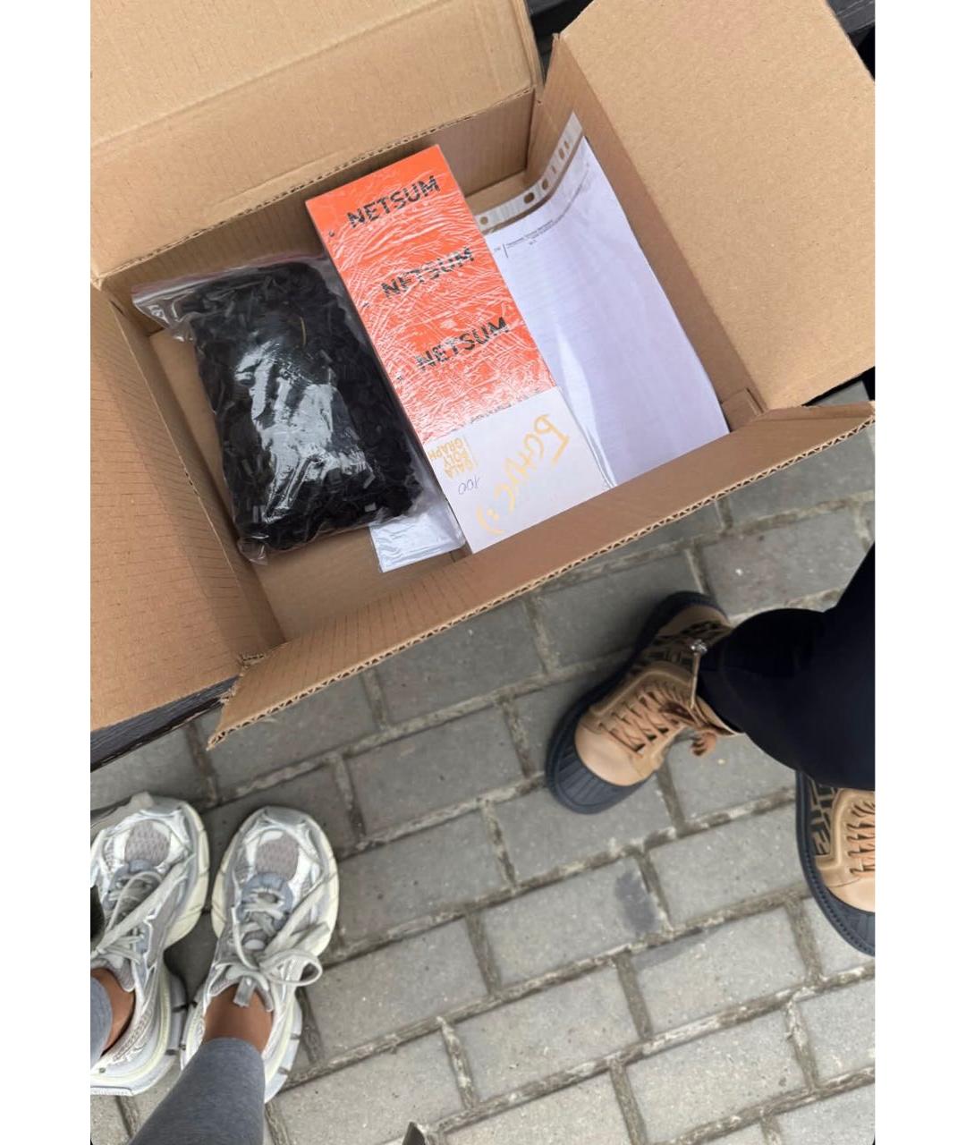 BALENCIAGA Серые кроссовки, фото 8