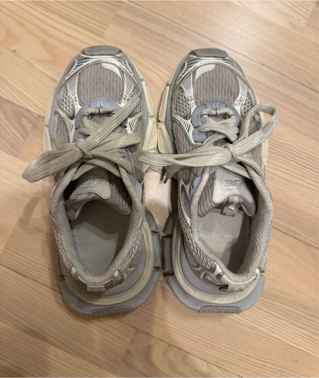 BALENCIAGA Серые кроссовки, фото 4