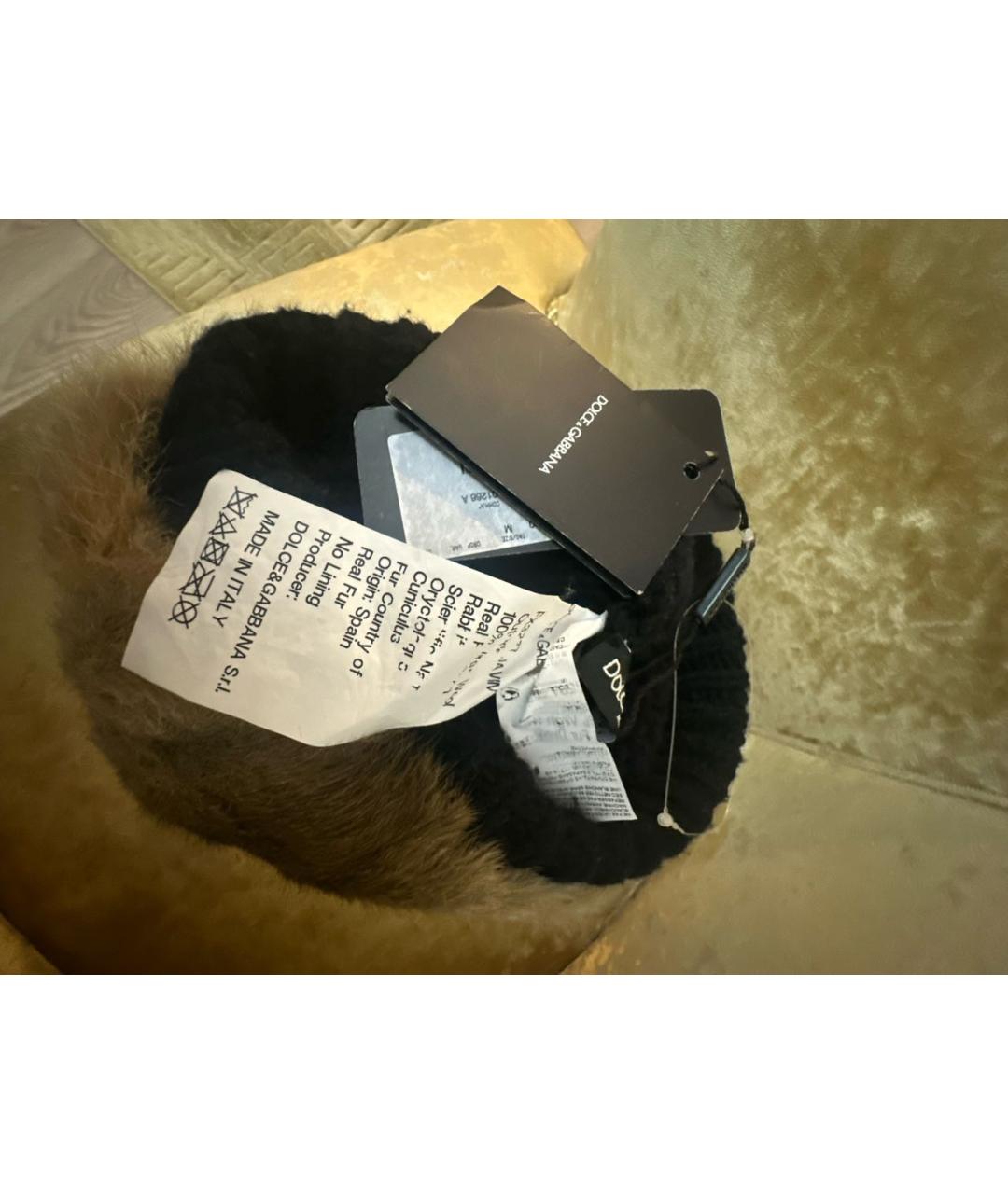 DOLCE&GABBANA Мульти шерстяная шляпа, фото 5