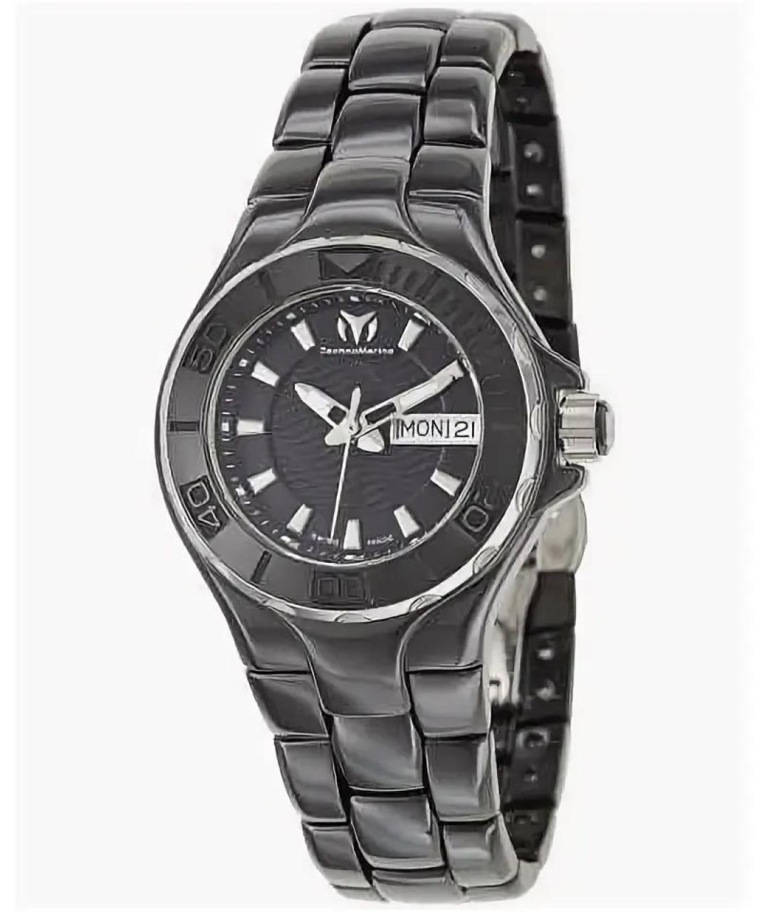 TechnoMarine Антрацитовые керамические часы, фото 8