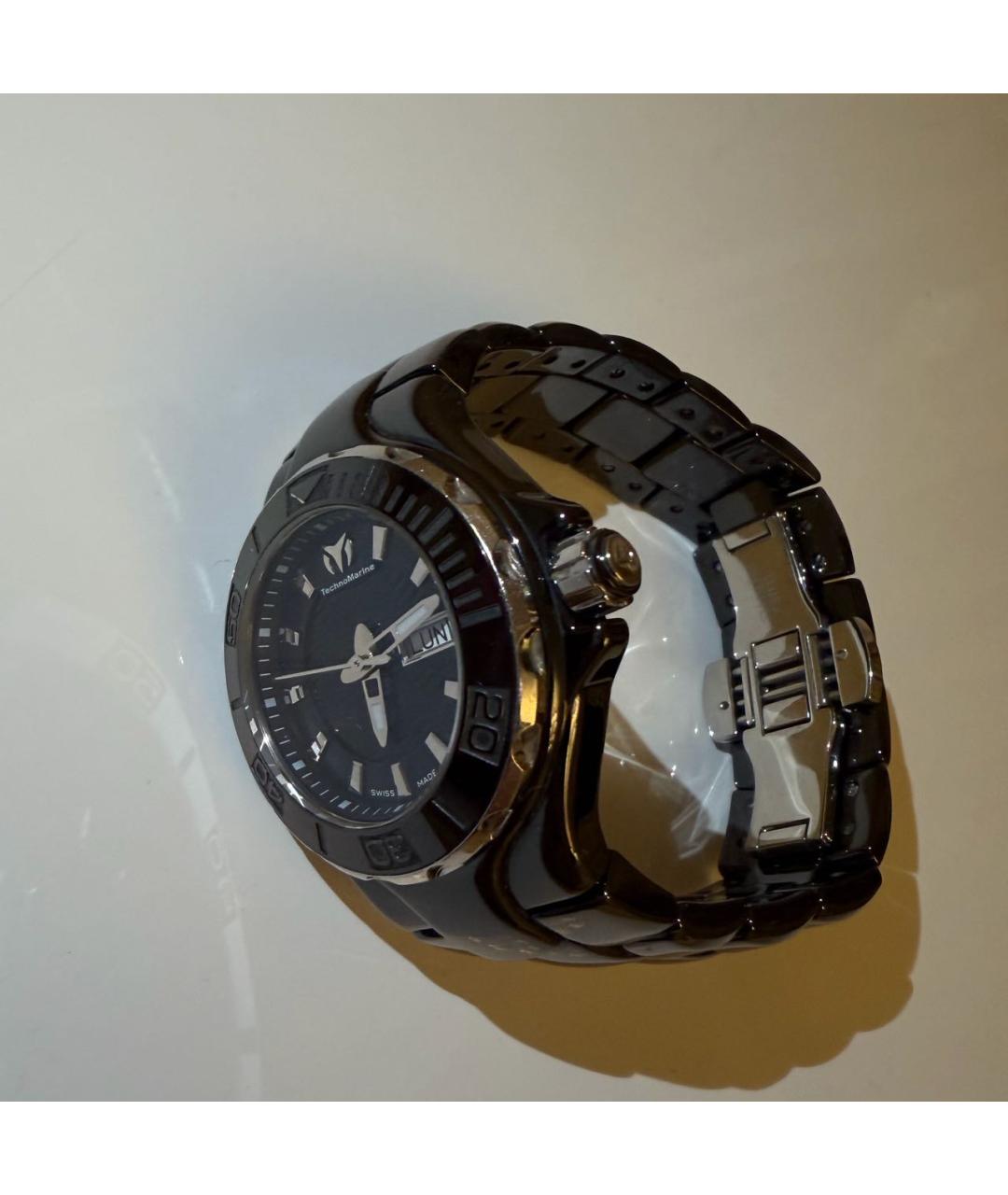 TechnoMarine Антрацитовые керамические часы, фото 6