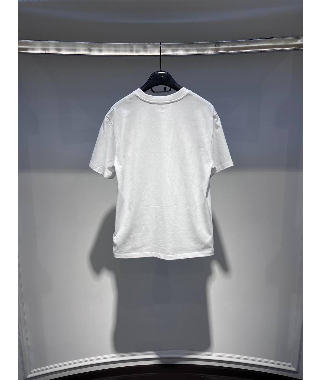 Ami Paris Белая хлопковая футболка, фото 2