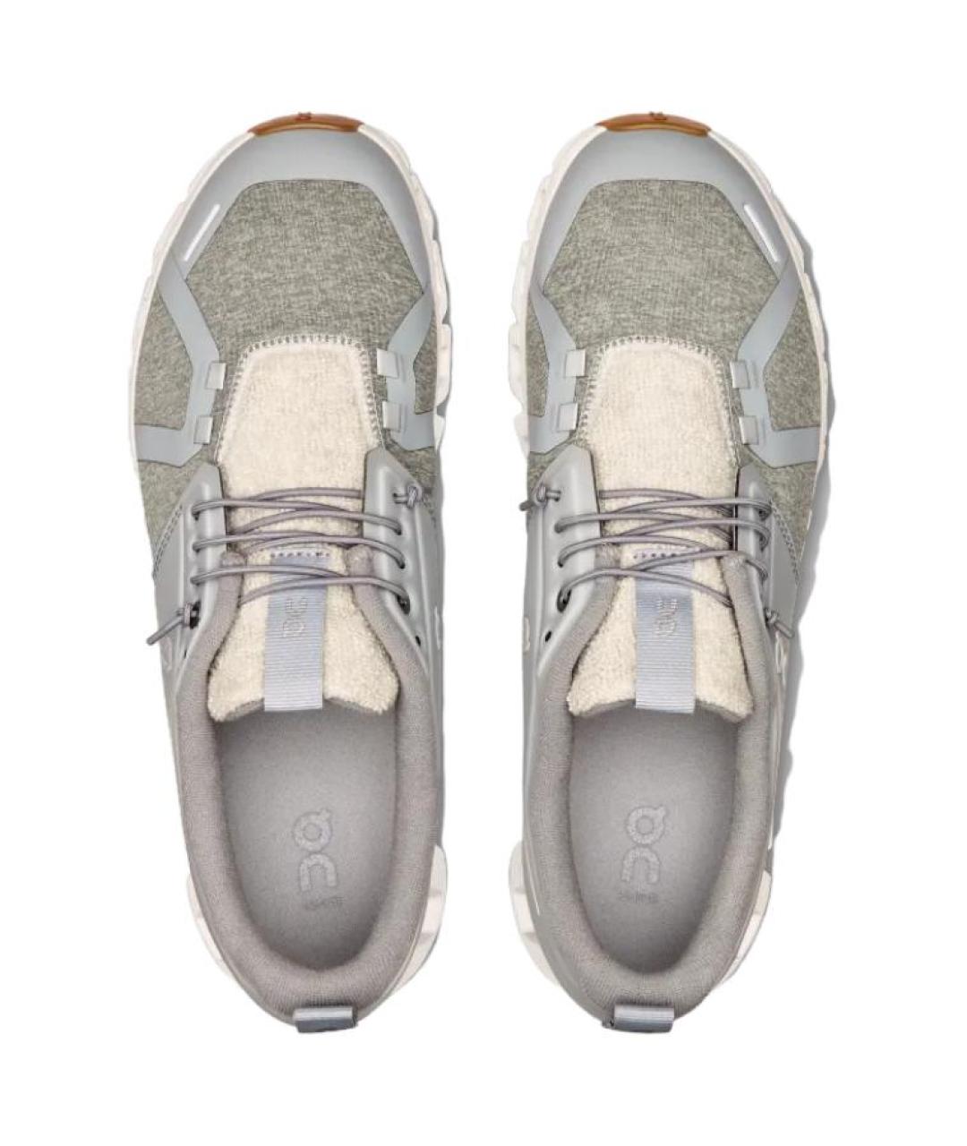 ON Серые текстильные низкие кроссовки / кеды, фото 3