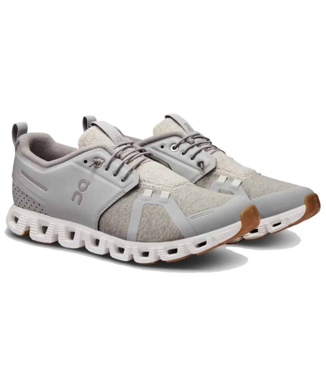 ON Серые текстильные низкие кроссовки / кеды, фото 2